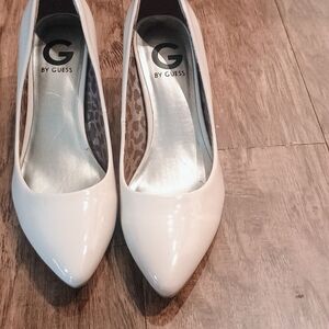 Guess Women's Cream Heels
